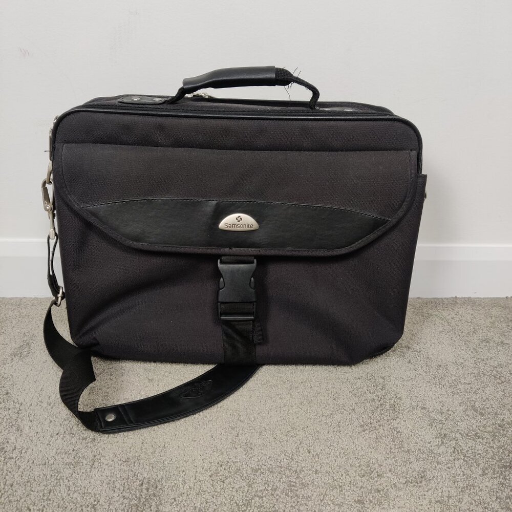 Samsonite Laptop Travel Bag Black Business Corporate